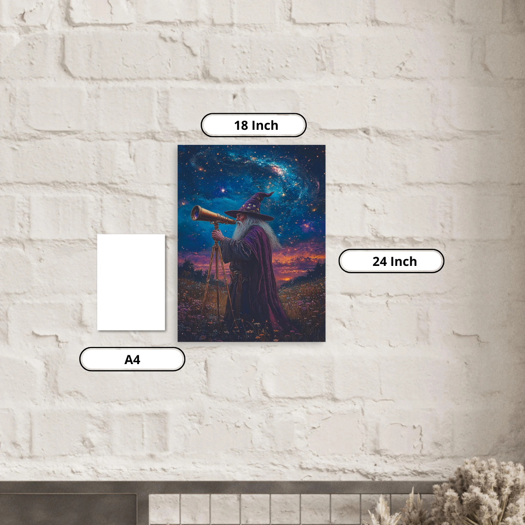 Aluminum Print- Wanderer Wizard