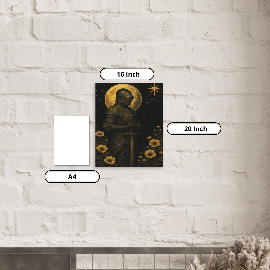 Aluminum Print -Moon Knight