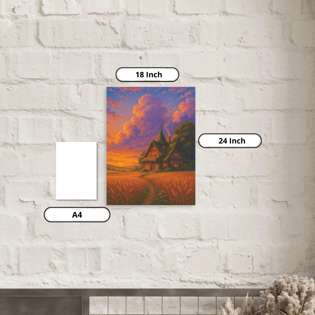 Aluminum Print- The Golden Inn